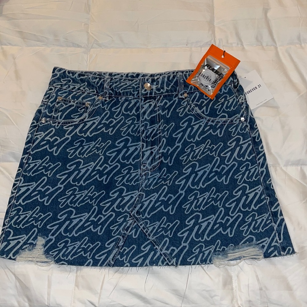 FUBU Denim Skirt